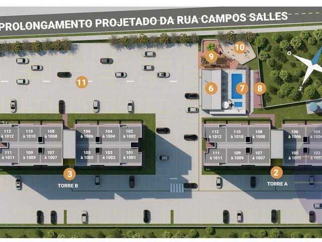 #1089 - Apartamento para Venda em Gravataí - RS - 2
